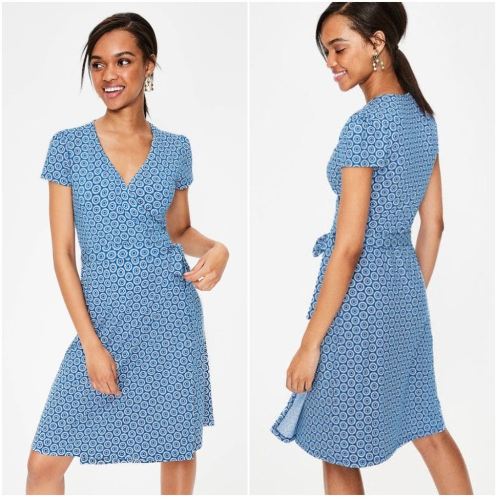 Boden Summer Wrap Dress (Size 10 LONG)